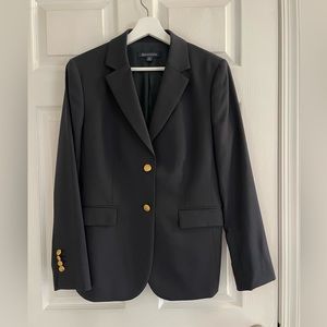 Brooks, Brothers, wool, two button blazer- Navy